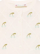 Cardigan Fayana per neonata Bonpoint beige con motivo con ricamo S05XCAK00009 104 BONPOINT 
