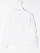 Camicia per bambino Emporio Armani Kids bianca in lino 8N4CJ9 3NEEZ 0100 EMPORIO ARMANI KIDS 