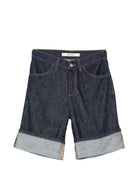 Shorts per donna Merci x Rose denim con design a cinque tasche TILDA26PE UNICO ROSE 