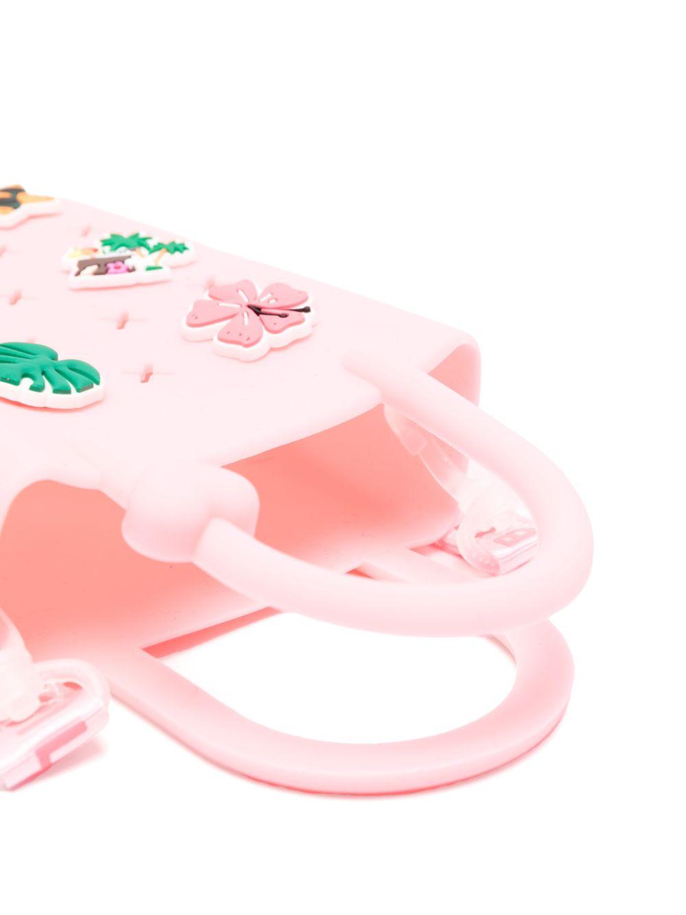 Borsa tote per bambina Billieblush rosa con dettagli applicati U22042 499 BILLIEBLUSH KIDS 