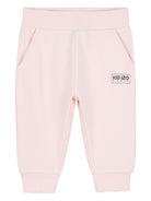 Set tuta sportiva per neonata Kenzo Kids rosa con stampa con logo posteriore K61513 46M KENZO KIDS 