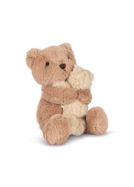 Peluche per bambini Konges Slojd beige con orsetto abbraccio KS105292 TEDDY BEAR KONGES SLOJD KIDS 