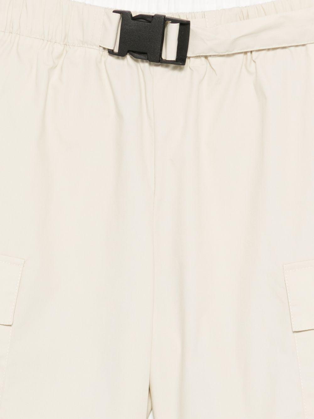Shorts per bambino Just Cavalli Kids beige con tasche cargo e cintura JBP26137BE BEIGE D.W. ROBERTO CAVALLI KIDS 
