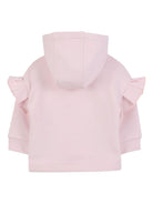 Felpa per neonata Givenchy Kids rosa con dettaglio logo H30898 44Z GIVENCHY KIDS 