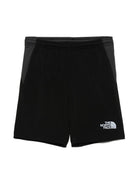 Shorts per bambino The North Face Kids neri con logo sul davanti NF0A8GR7 JK31 THE NORTH FACE KIDS 