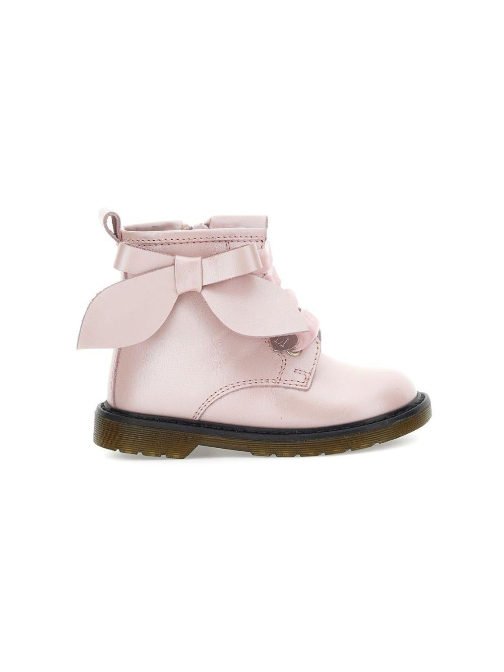 Stivali per bambina Monnalisa Kids rosa con dettaglio fiocco sui lati 83H009 8777 094F MONNALISA KIDS 
