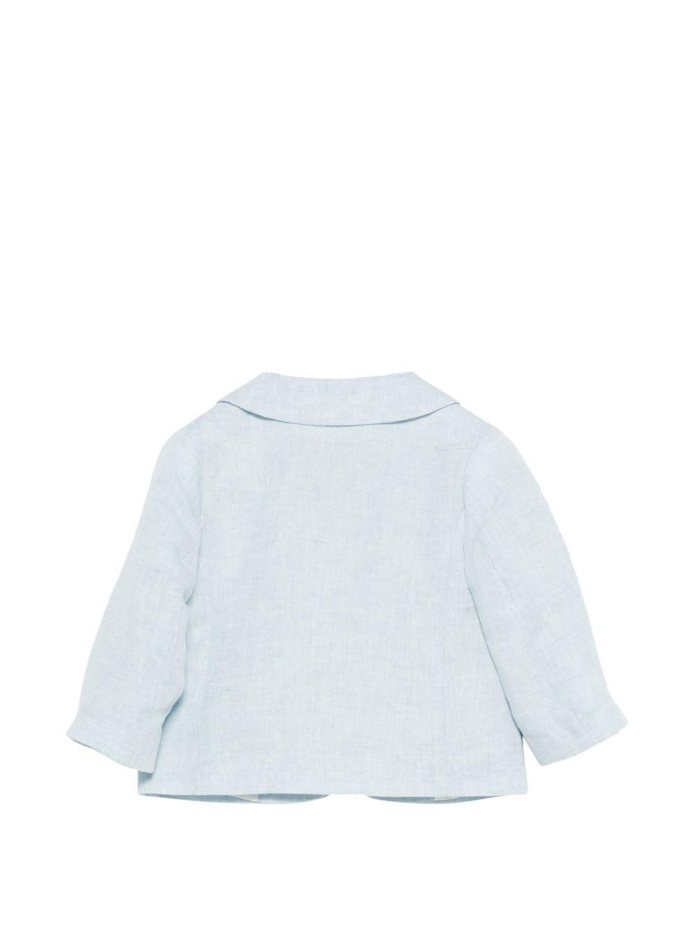 Giacca per neonato Fay Kids azzurra con revers classici FY2514 I0318 607 FAY KIDS 