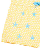 Costume per bambino MC2 Saint Barth Kids giallo con motivo stelle marine JEA0014 02167L MC2 ST. BARTH KIDS 