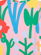 Costume da bagno per bambina Stella McCartney Kids rosa con stampa grafica all-over TYCB49 Z3518 509MC STELLA McCARTNEY KIDS 
