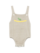 Body per neonato Gensami kids beige con applicazione TU01-B-SOFT GREY BEIGE GENSAMI KIDS 