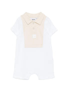 Tutina per neonato Boss Kids bianca con colletto polo J53031 10P BOSS KIDS 