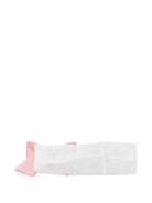 Fascia per capelli per neonata Colorichiari bianca con fiocco rosa FN978546 4844 84 COLORICHIARI KIDS 