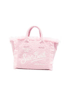 Borsa Colette MC2 Saint Barth rosa con leopardato in rilievo COL0005 00527L MC2 ST. BARTH KIDS 