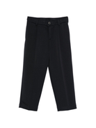 Pantaloni per bambino Emporio Armani Kids blu con tasche anteriori a filetto EB000543 AF16254 UB118 EMPORIO ARMANI KIDS 