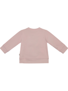 Felpa per neonata Stella McCartney Kids rosa con dettaglio logo sul davanti TY4000 Z3409 51R STELLA McCARTNEY KIDS 