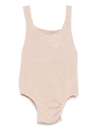 Body per neonato Gensami kids beige con applicazione TU01-B-SOFT GOLD BEIGE GENSAMI KIDS 