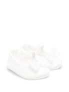 Ballerine per neonata Colorichiari bianche con fiocco FN958512 4956 15 COLORICHIARI KIDS 