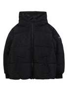 Piumino per bambino The Marc Jacobs Kids nero con cappuccio W60652 09B THE MARC JACOBS KIDS 
