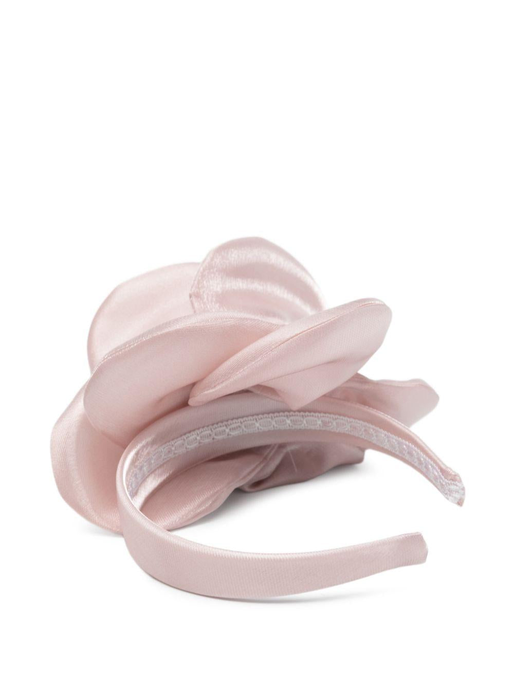 Cerchietto per capelli per bambina Colorichiari rosa con decorazione floreale FL948545 AF798 83 COLORICHIARI KIDS 