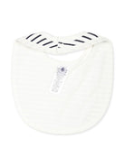 Set di due bavaglini per neonati Patit Bateau bianco con stampa grafica all-over A0ASH 03 PETIT BATEAU KIDS 