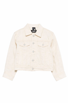 Giacca per bambini Molo beige con collo a punta 5S26M304 8894 MOLO KIDS 