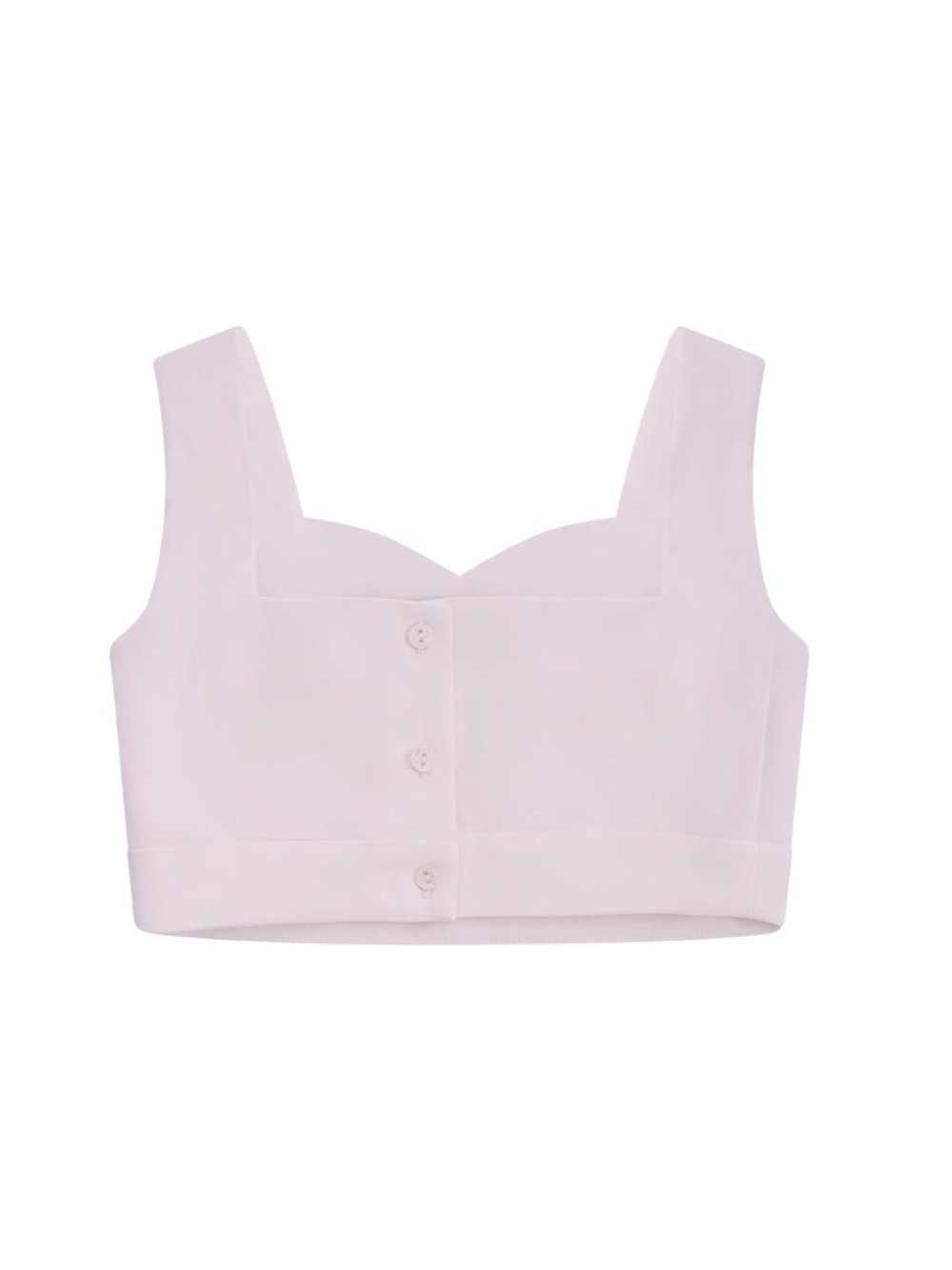 Top per bambina Monnalisa bianco con bottoni 71G307 7303 0001 MONNALISA KIDS 