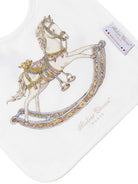 Bavaglino per neonati Atelier Choux bianco con stampa BI-CS-ROH O-U ATELIER CHOUX PARIS KIDS 