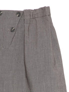 Gonna per bambina Douuod Kids grigia con dettaglio con bottoni DY7A61 I0321 808 DOUUOD KIDS 