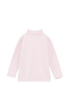 T-shirt per bambina Monnalisa Kids rosa con dettaglio collo alto 17HLUP 8201 0091 MONNALISA KIDS 