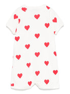 Tutina per neonata Petit Bateau bianca con stampa a cuore all-over A09HG 01 PETIT BATEAU 