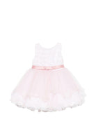 Abito per neonata Colorichiari rosa smanicato con fiocco FN108519 1807 1084 COLORICHIARI KIDS 