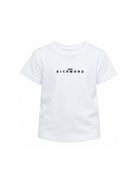 T-shirt per bambina John Richmond Junior bianca con dettaglio logo RGP26112TS WHITE JOHN RICHMOND KIDS 