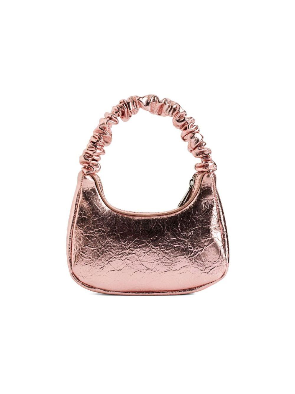 Borsa a spalla June per bambina Molo rosa con finitura metallizzata 7S26V103 8058 MOLO 