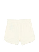 Shorts per bambina Off-White Kids gialli a fantasia 44GCI001S26J001 740 OFF WHITE KIDS 