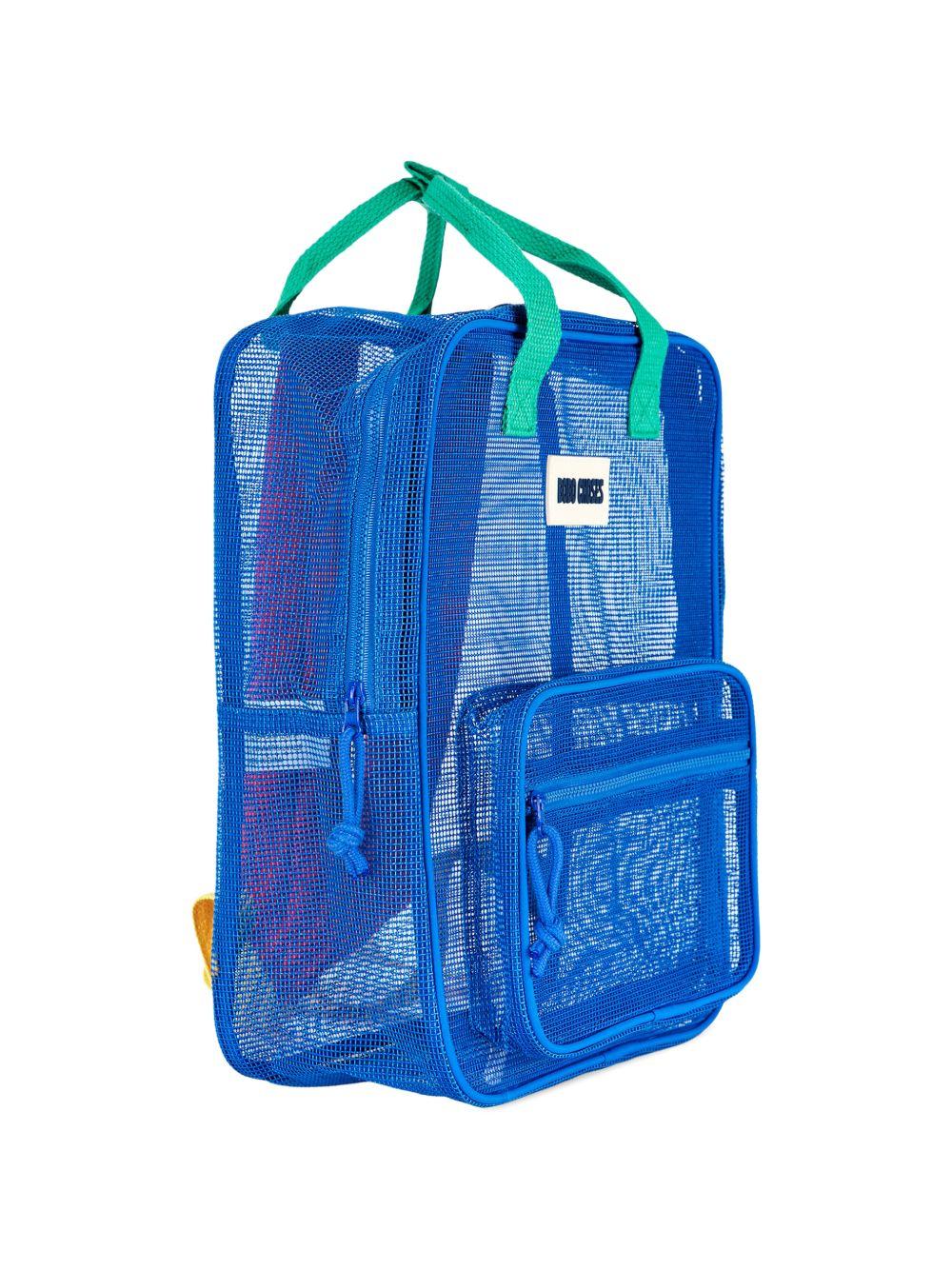 Zaino per bambini Bobo Choses blu con design a rete B126AI032 991 BOBO CHOSES KIDS 