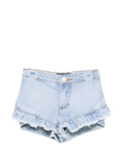 Shorts Agnetha per bambina Molo denim con ruches 2S26H112 9484 MOLO KIDS 