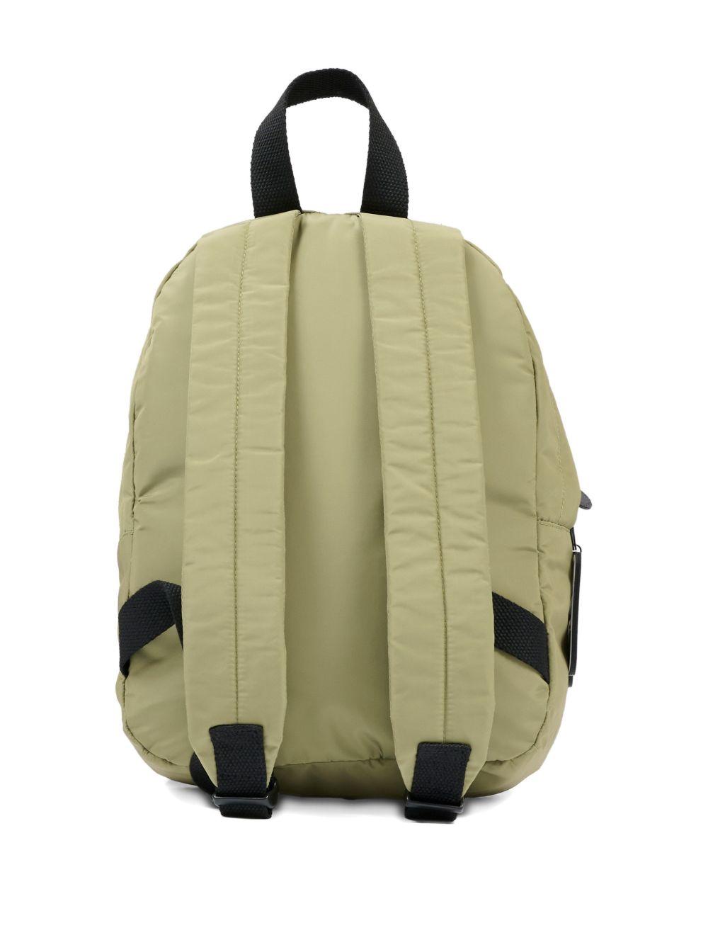 Zaino per bambino Stella McCartney Kids verde con stampa grafica sul davanti TY0P58 Z0537 770 STELLA McCARTNEY KIDS 
