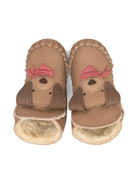 Stivali per neonata Donsje beige con motivo a muso di cane 1041803 NL127 DONSJE 