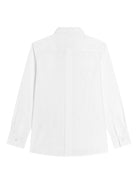 Camicia per bambino Dolce & Gabbana Kids bianco in cotone con bottoni L43S88 G7P1X W0800 DOLCE & GABBANA KIDS 