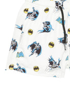 Costume da bagno per bambino MC2 Saint Barth Kids x Bat-Man bianco JEA0004 03753L MC2 ST. BARTH KIDS 