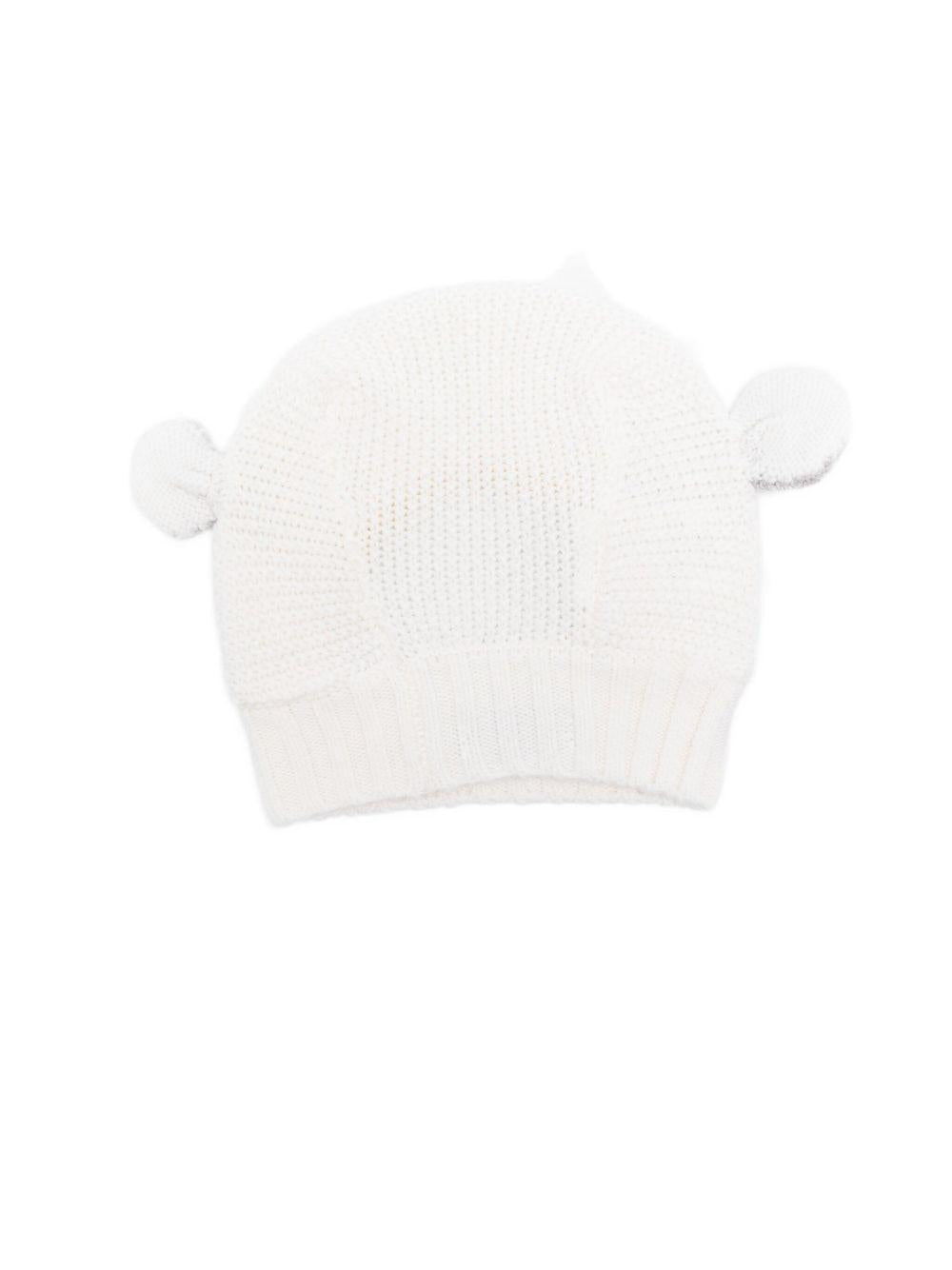Berretto per neonato Gensami Kids grigio con dettagli orecchie BAL-ALP-WE WHITE-GREIGE GENSAMI KIDS 