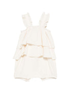 Tutina per neonata Donsje beige con design a strati 3044900 00003 DONSJE KIDS 