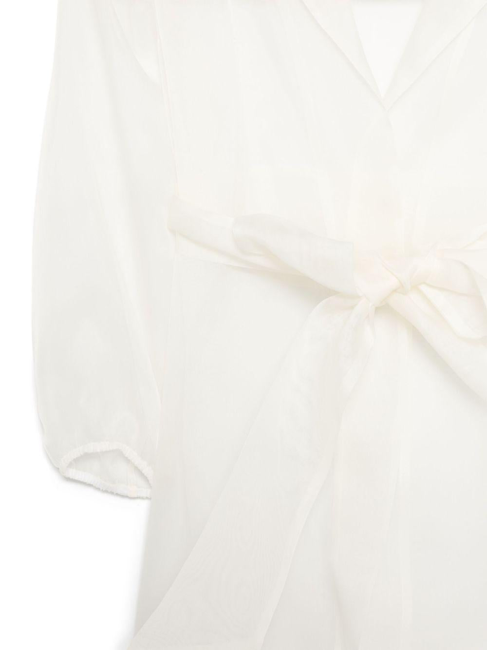 Giacca per bambina JESURUM BABY Valentina bianco con cintura VALENTINA VAR.20 JESURUM KIDS 