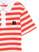 Abito per bambina MSGM Kids multicolore con design a righe S6MSJGDR168 MS004 MSGM KIDS 