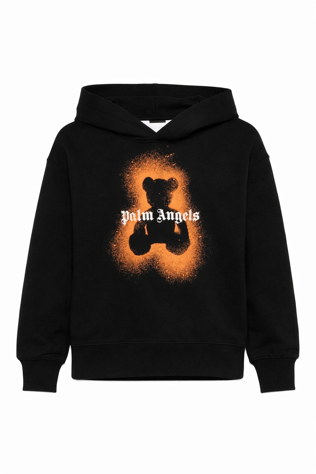 Felpa per bambino Palm Angels Kids nero con stampa grafica PBBB012S26FLE006 110 PALM ANGELS KIDS 