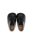 Stivali primi passi per neonato Eli1957 blu  in pelle stringati 11013AF AZUL Eli Kids 