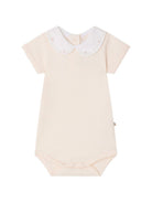 Body per neonata Bonpoint rosa con colletto Peter Pan S06NUNK00004 021A BONPOINT KIDS 