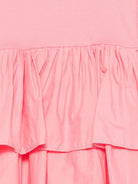 Abito per bambina Molo rosa con volant 2W25E220 8896 MOLO 