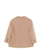 Blazer per bambino Douuod Kids beige con tasca a filetto DY2P74 I0292 334 DOUUOD KIDS 