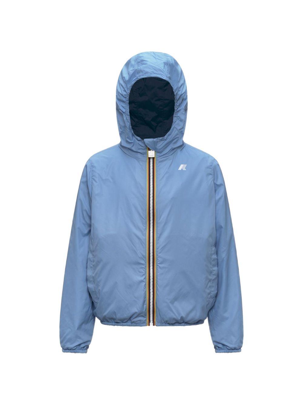 Giacca Lily per bambina K Way Kids blu reversibile K61314W C52 K-WAY KIDS 